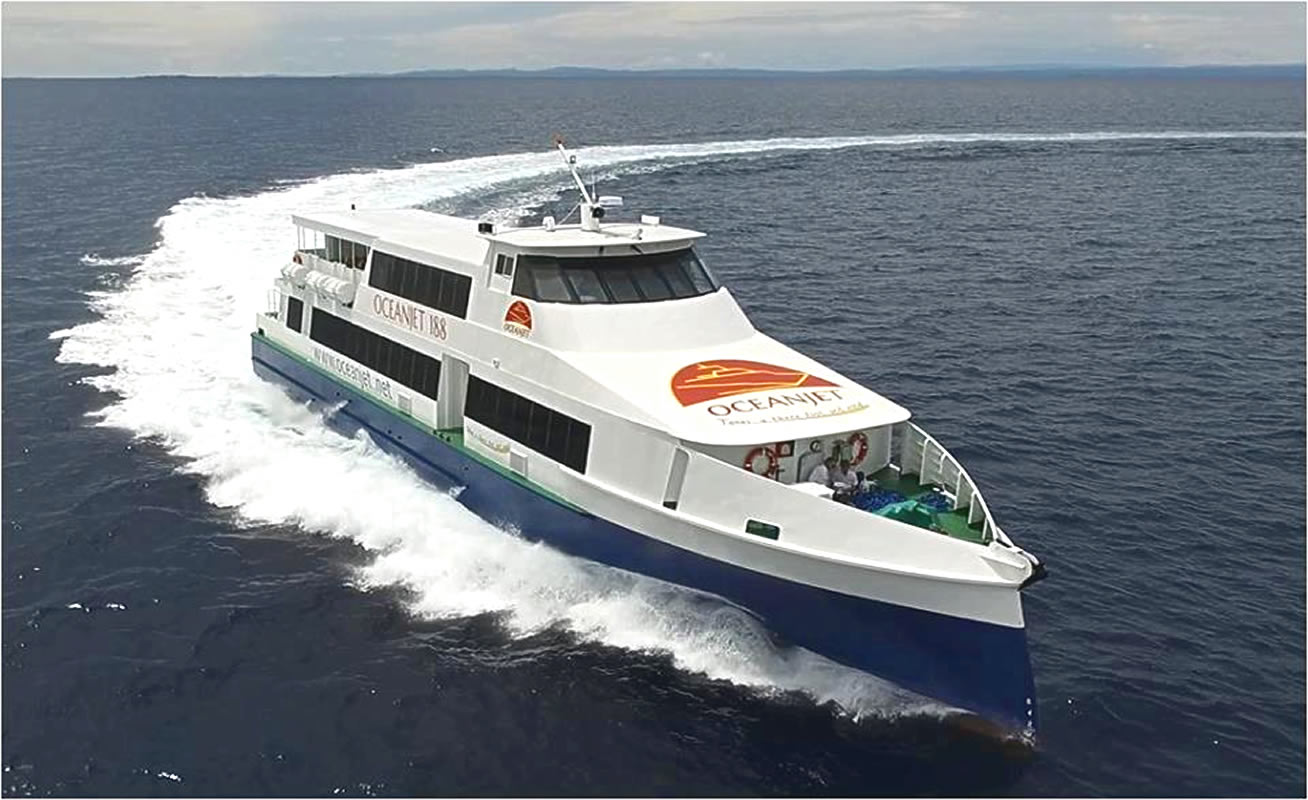 oceanjet fast-craft puerto galera transport